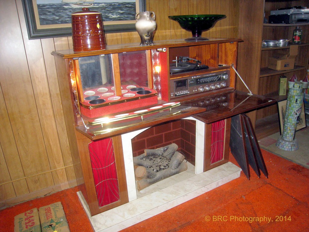 History's Dumpster The PhonoSonic Fireplace/Liquor Stereo