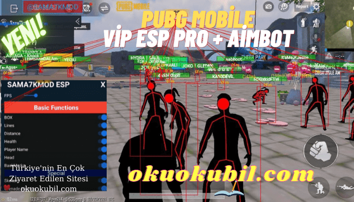 Pubg Mobile Vip Esp 1.2 Pro + Aimbot GL + KR Fully Antiban Apk