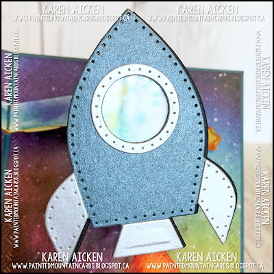 Painted Mountain Cards: Rocket Pop-Up - a Sneak Peek!!