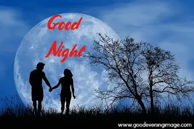 Good night image with love couple Good night image with love couple
