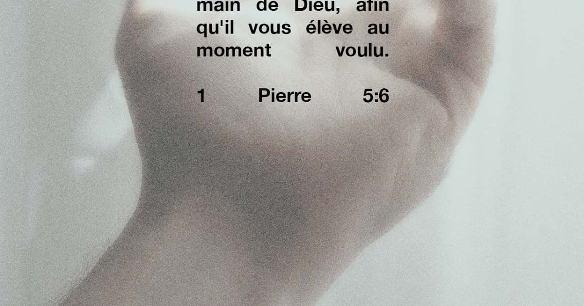 Humiliez Vous Sous La Puissante Main De Dieu Association Chrétienne Missionnaire: Marcher dans l’humilité