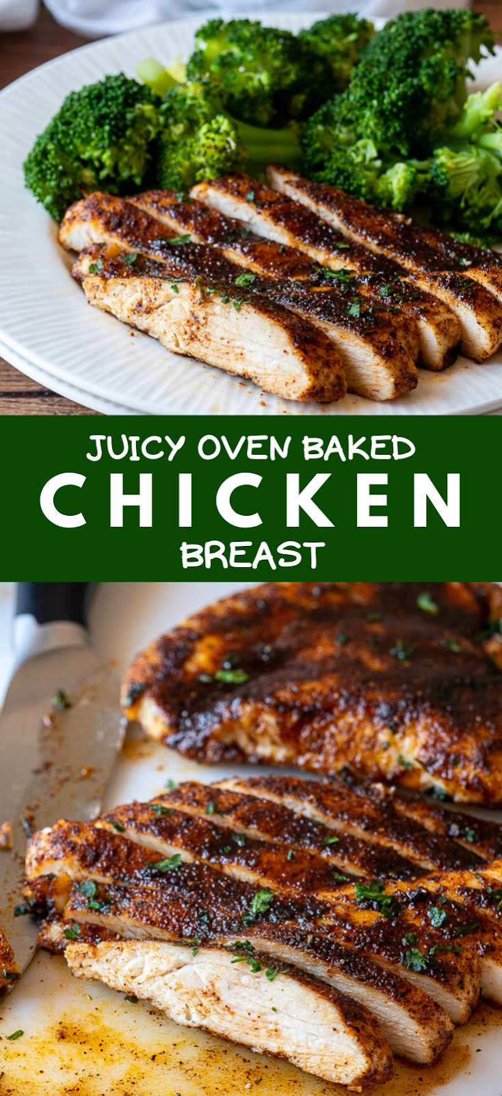 Juicy Oven Baked Chicken Breast