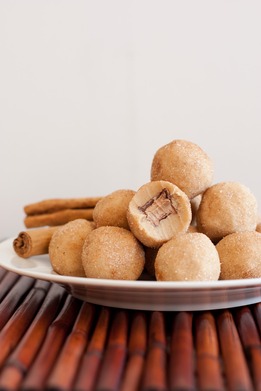 Rolo Stuffed Snickerdoodle Cookie Dough Bites Healty Food Recipes