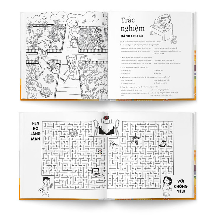 [A116] Activity book: Combo sách thai giáo kết nối tình cảm Mẹ và Bé