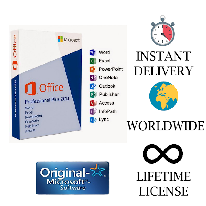 Microsoft Office 13 Professional Plus Product Key Activation License