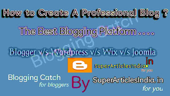 Best Blogging Platform ,Blogger,Wordpress,wix.com