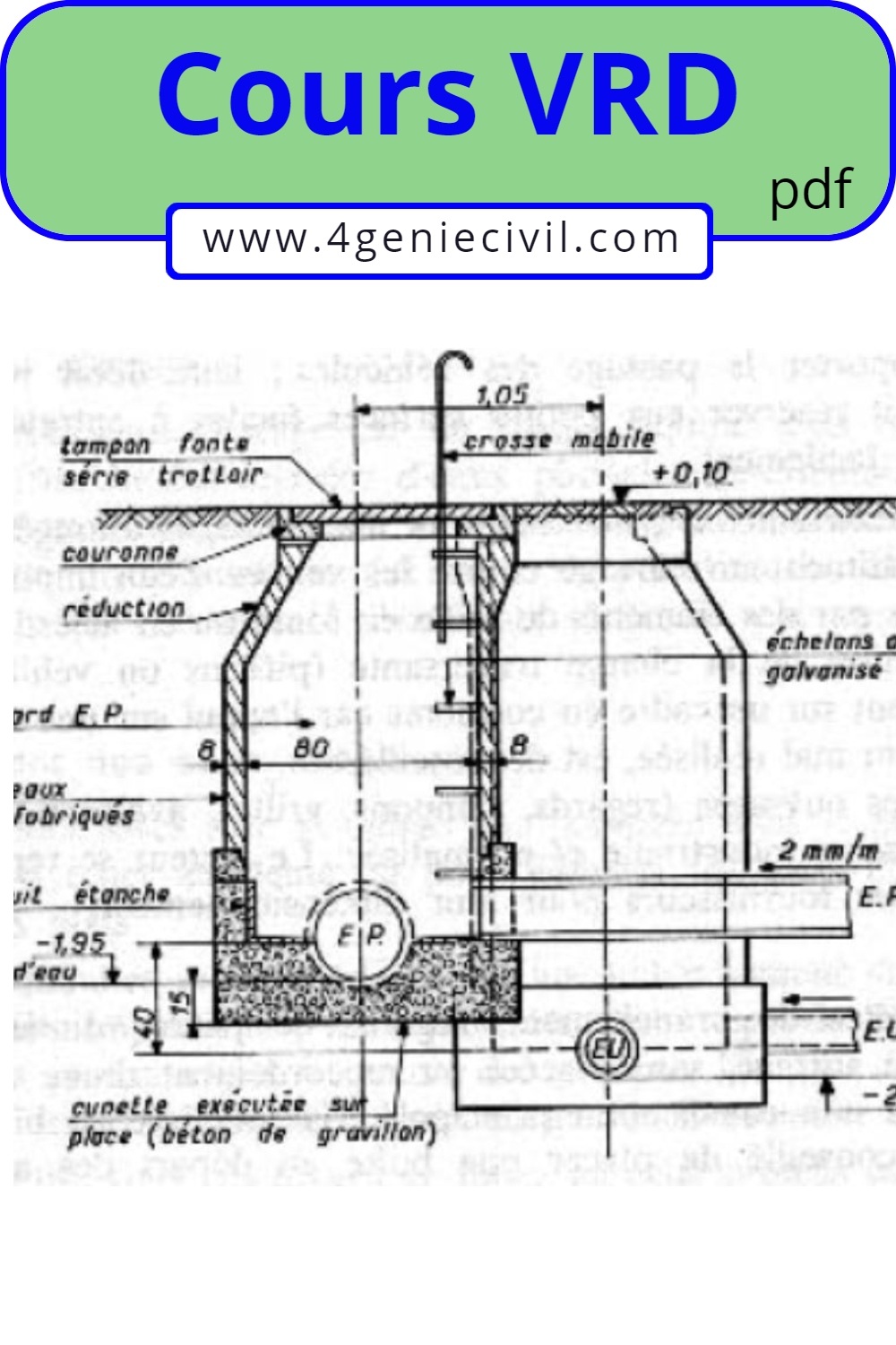 Formation VRD génie civil