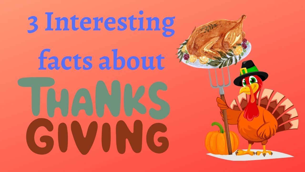 3 Interesting Facts About Thanksgiving Day | Shubham