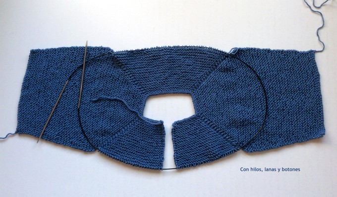 Con hilos, lanas y botones: DIY chaqueta de punto para bebé paso a paso (patrón gratis)