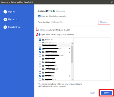 Hướng dẫn cài đặt Backup and Sync (Sao lưu và Đồng bộ) thay thế Google Drive