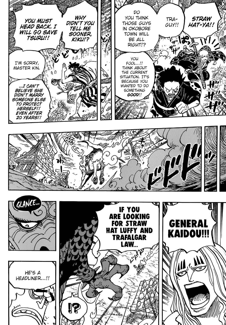 One Piece Chapter 922 Beasts Pirates General Kaido One Piece Manga Online