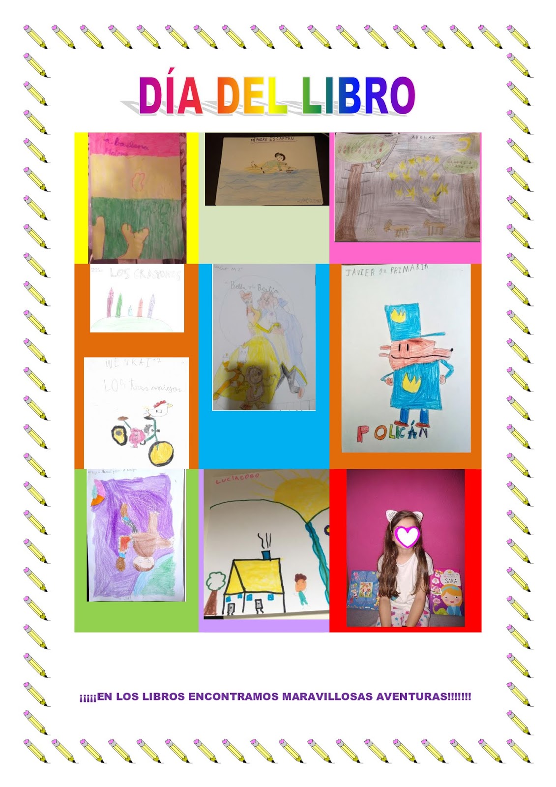 PALOTEKO Y PALOTEKA: DIBUJOS ALUMNOS/AS DÍA DEL LIBRO