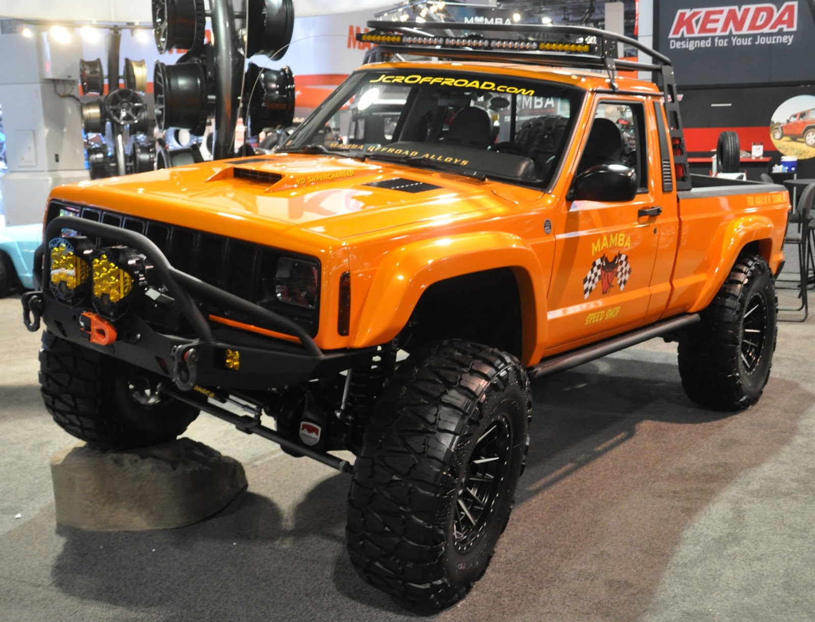 Just A Car Guy: a variety of old Jeeps from around SEMA