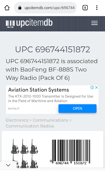 Seratus: BAOFENG 888S Radio Communication 