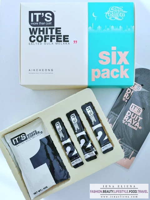 AIK CHEONG IT’S SIX PACK  White Coffee Salted Gula Melaka