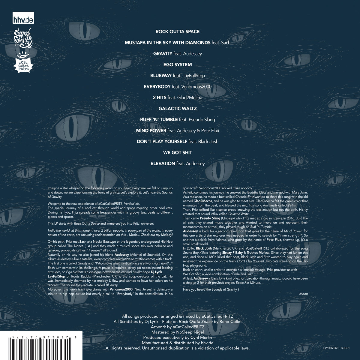 Hiphop Thegoldenera Acatcalledfritz Vertical Iris 2lp 2017