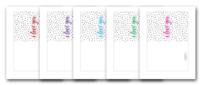 Free I Love You Card Printable - I Love You Card Printables 