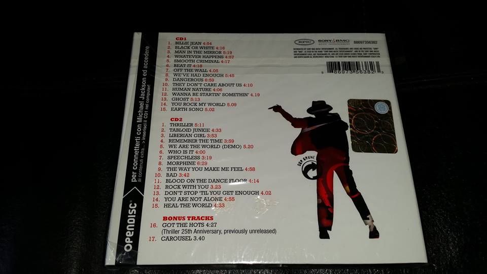 Skygge Situation nå The Michael Jackson Showroom: KING OF POP CDS