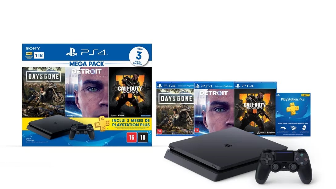 Bundle PlayStation 4 Mega Pack será lançado no final de agosto GameBlast
