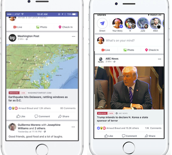 Facebook, the social media giant, is working on a new feature that will enable the users to stay updated with a particular breaking news story.