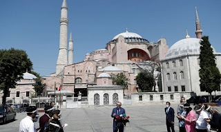 تركيا، آيا صوفيا، رجب طيب أردوغان جو بايدن، دونالد ترامب، القدس العربي، حربوشة نيوز آيا صوفيا