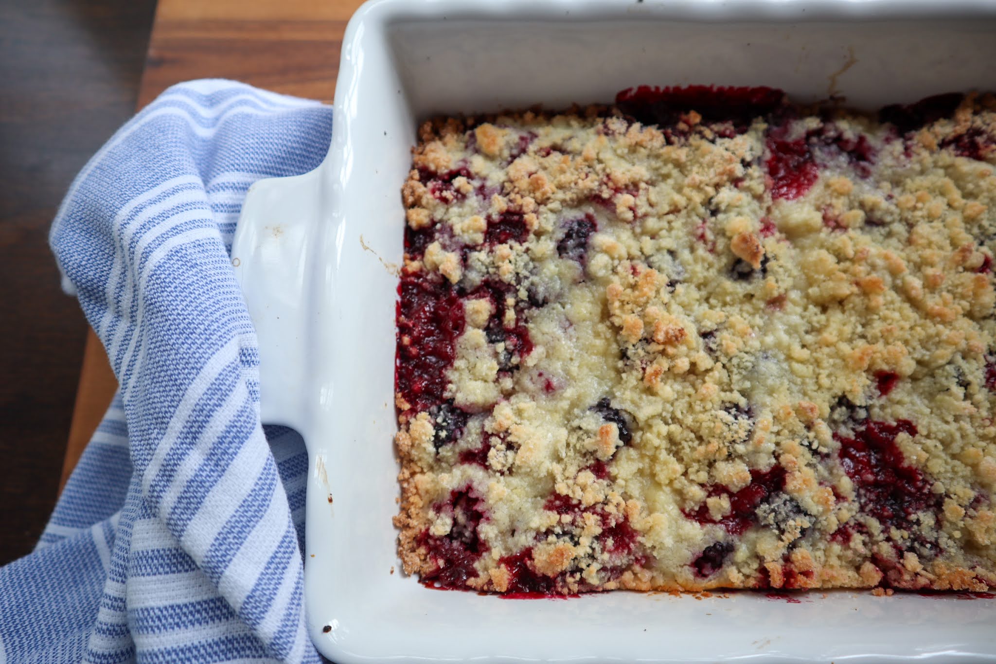 Mrs. Lantz's Blackberry Cobbler