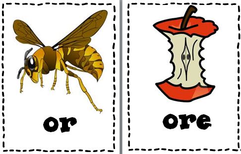 Fanciful First Grade: OR ORE Word Works Station