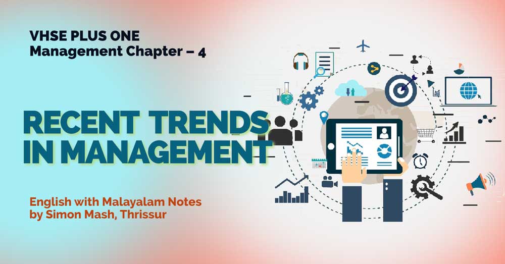 Unit 4 : Recent Trends in Management