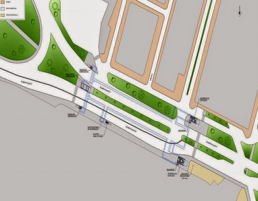 Metro de Lima (Horizonte 2025): Linea 4, Primera etapa con sus Estaciones