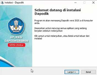 Cara Instal Dapodik 2020a