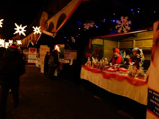 パドヴァのクリスマスマーケット風景