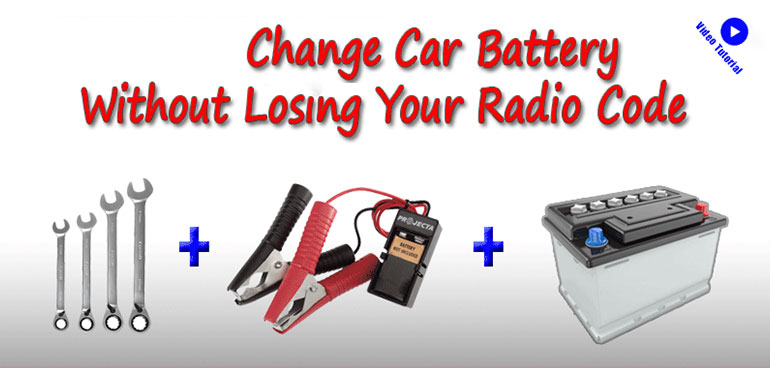 Change Car Battery Without Losing Radio Code