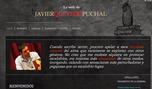 WEB OFICIAL DE JAVIER QUEVEDO PUCHAL