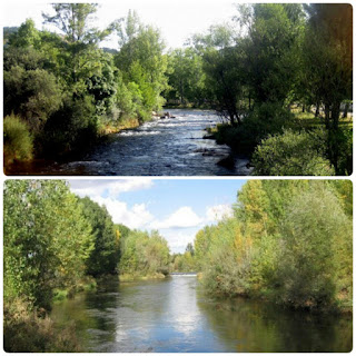 Río Porma, en León. Castilla y León.