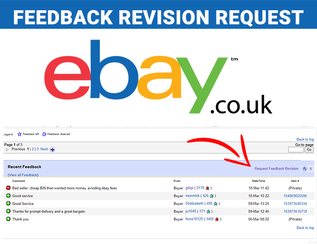 5 Steps on How to Request Feedback Revision on eBay UK