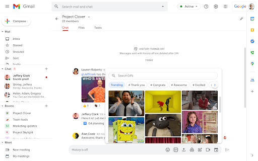 Making it easier to find and share GIFs with Google