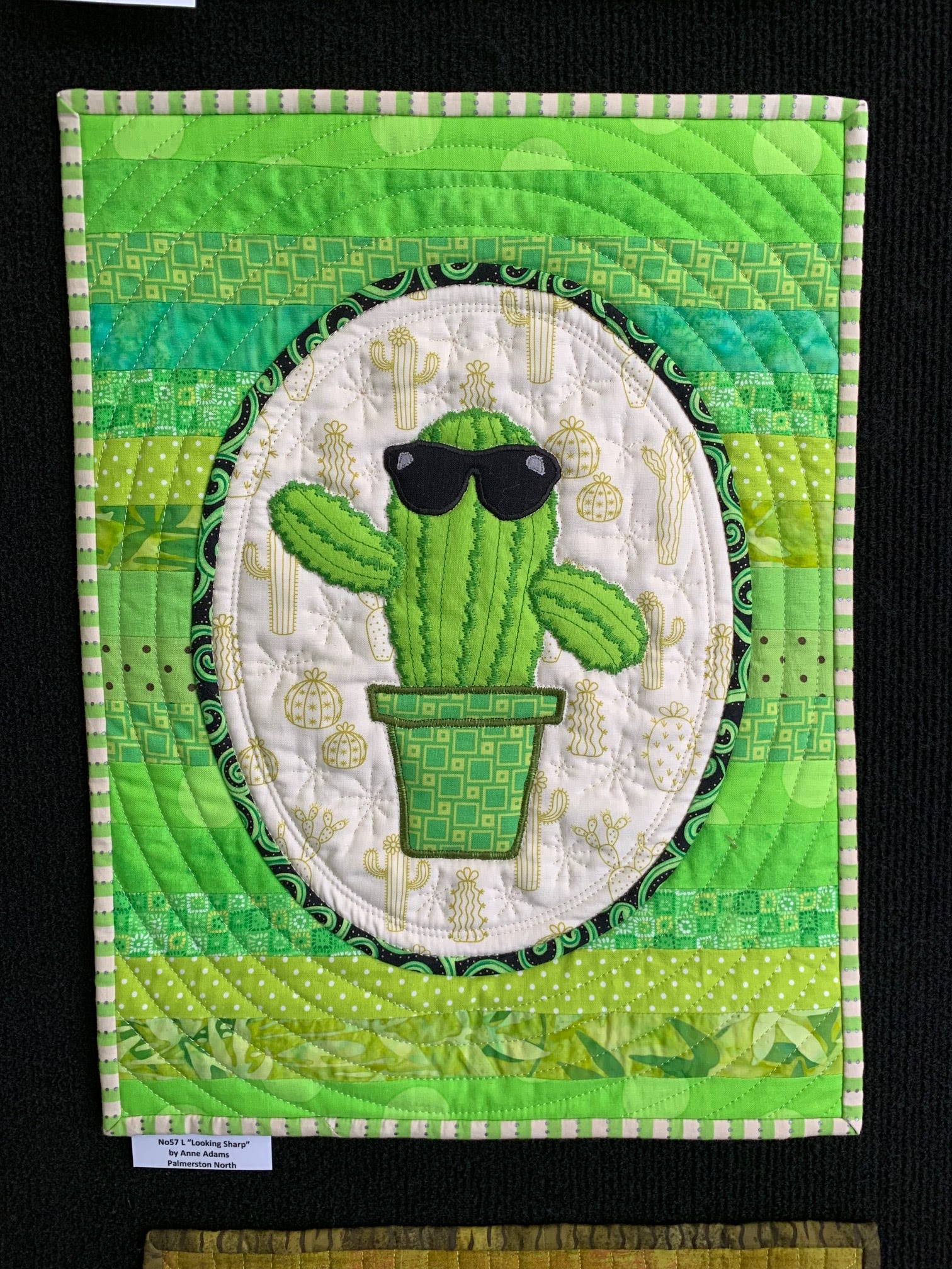 Wendy's Quilts and More Aotearoa Quilters Lime Challenge