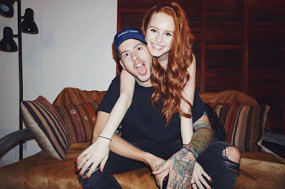 Madelaine Petsch with T Mills