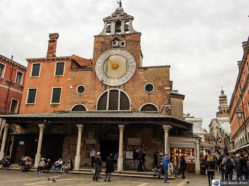 Igreja San Giacomo di Rialto - O que fazer em Veneza Igreja San Giacomo di Rialto - O que fazer em Veneza