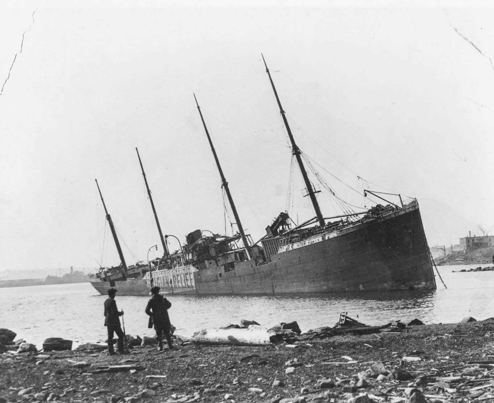 Halifax explosion photographs