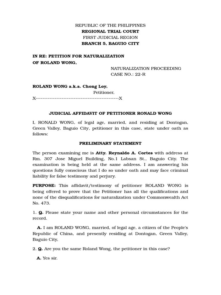 Judicial Affidavit Sample Philippin News Collections judicial-affidavit-sample-philippin-news-collections