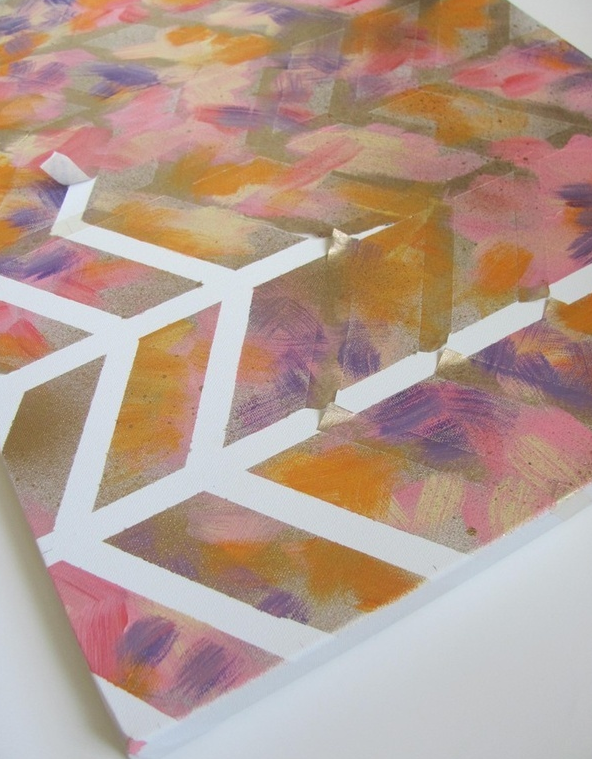 AllThingsMelissaAnn Fun Girls Night! DIY Canvas Paintings