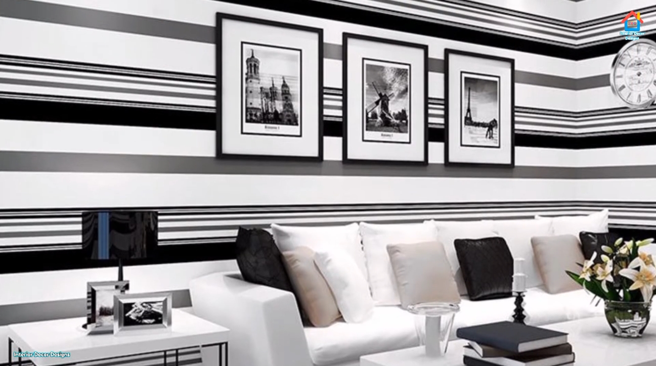 42 Photos vs. 140 Latest wallpaper designs for modern home interior | Stylish wallpaper in living room and bedroom