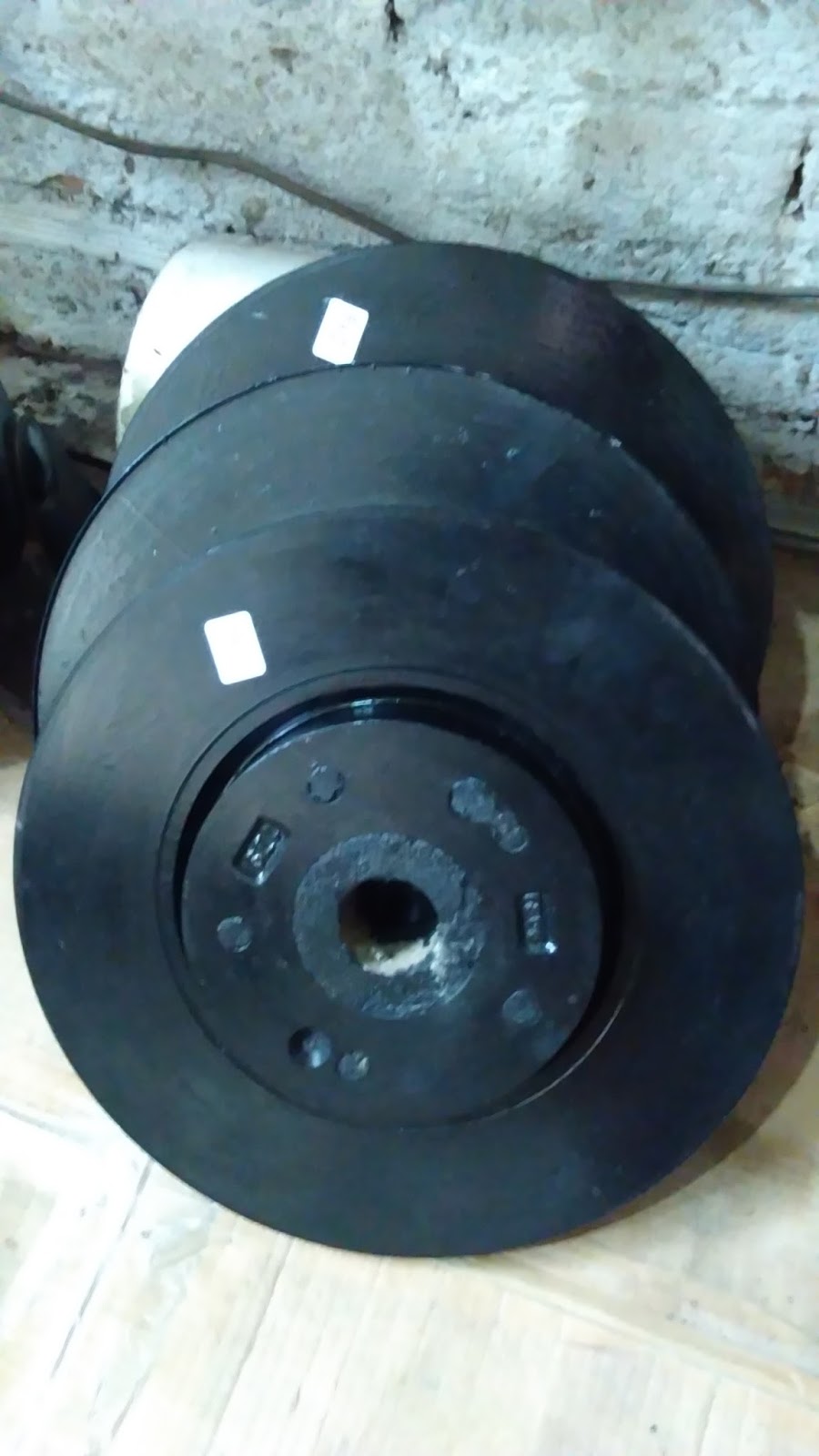 ACADEMIA CASEIRA: CONSTRUÇÃO DE ANILHAS COM DISCO DE FREIO