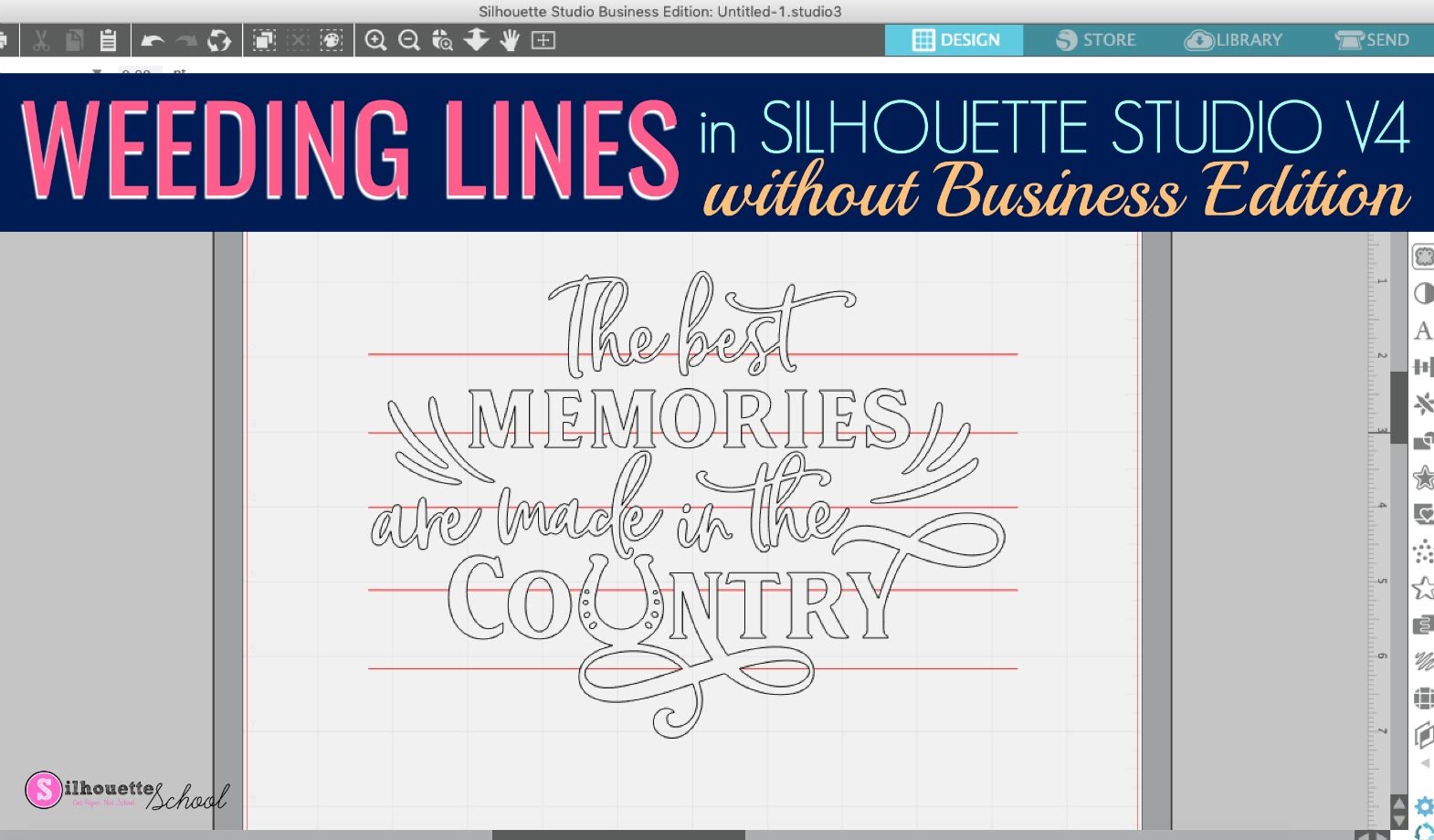 Silhouette Tutorial Modifying Fonts To Eliminate The Annoying