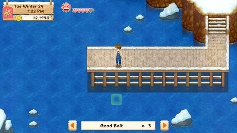 Harvest Moon: Light of Hope How to Fish