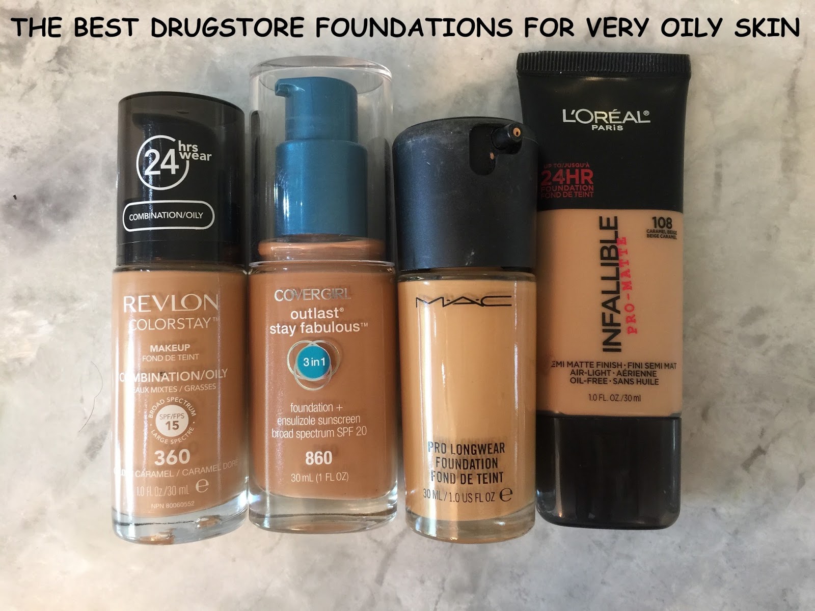 The Glamour Geek Best Foundation for Oily Skin Revlon Colorstay