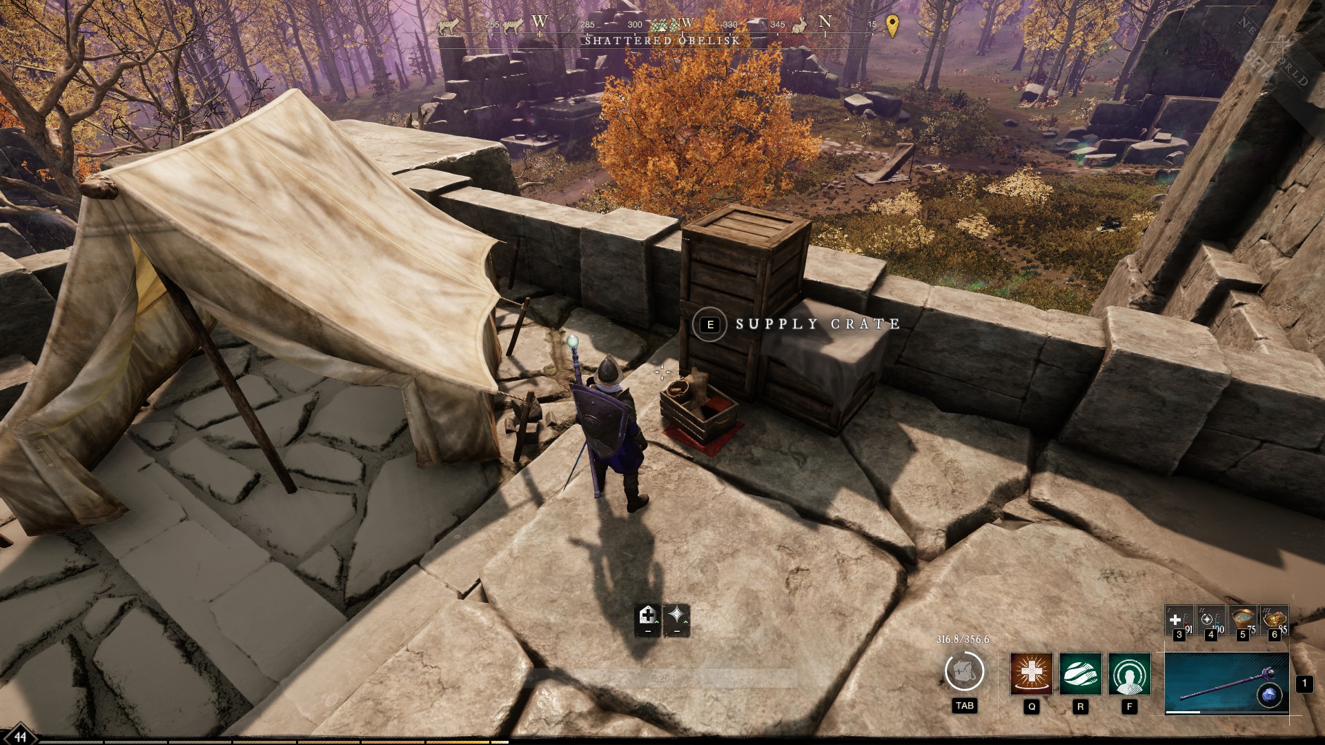 New World Shattered Obelisk chest locations