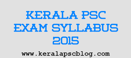 Kerala PSC Malayalam Stenographer Exam Syllabus