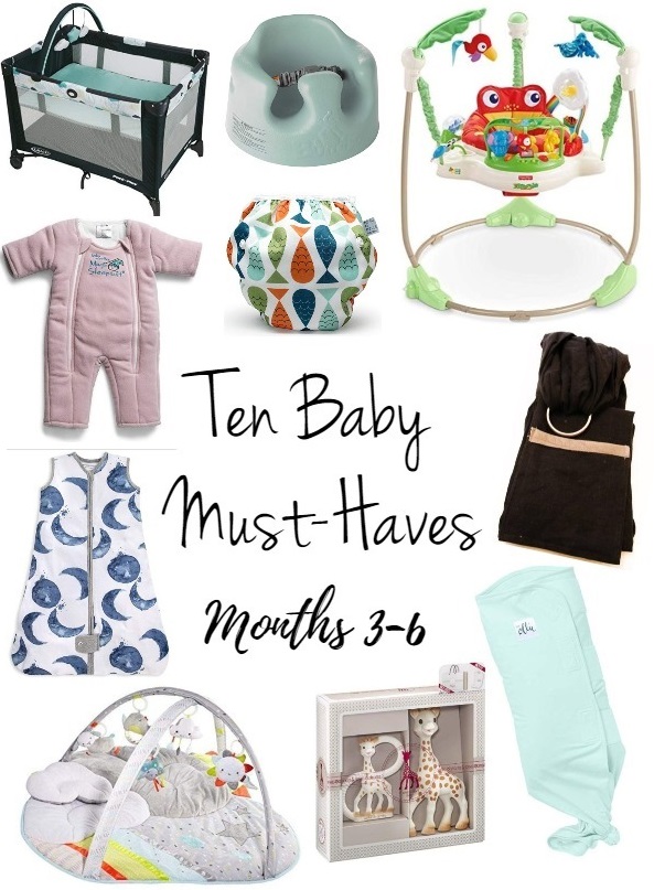 3-6 Months Baby Essentials